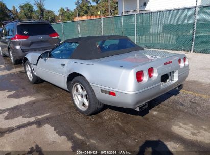 1996 CHEVROLET CORVETTE Silver  Gasoline 1G1YY32P0T5110084 photo #4