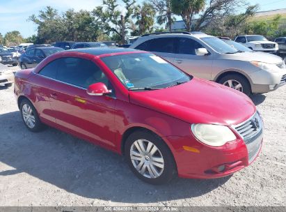 2008 VOLKSWAGEN EOS KOMFORT/TURBO Red  Gasoline WVWBA71F38V008285 photo #1