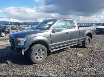 2017 FORD F-150 XLT Black  Gasoline 1FTFX1EF7HKE42220 photo #3