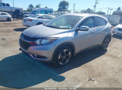 2018 HONDA HR-V EX-L Silver  Gasoline 3CZRU5H71JM705344 photo #3