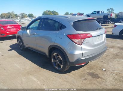 2018 HONDA HR-V EX-L Silver  Gasoline 3CZRU5H71JM705344 photo #4