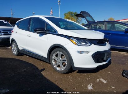 2017 CHEVROLET BOLT EV LT White  Electric 1G1FW6S02H4153517 photo #1