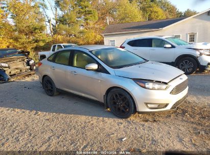 2016 FORD FOCUS SE Silver  Gasoline 1FADP3FE5GL202106 photo #1