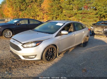 2016 FORD FOCUS SE Silver  Gasoline 1FADP3FE5GL202106 photo #3