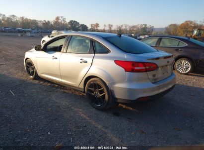 2016 FORD FOCUS SE Silver  Gasoline 1FADP3FE5GL202106 photo #4