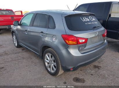 2015 MITSUBISHI OUTLANDER SPORT ES Gray  Gasoline 4A4AP3AU5FE005878 photo #4