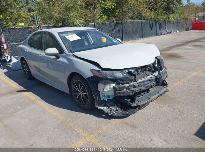 2022 TOYOTA CAMRY SE Gray  Gasoline 54DC4W1D1PS204371 photo #1