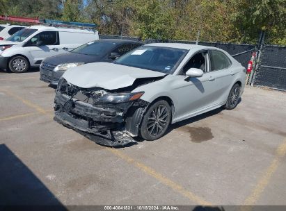 2022 TOYOTA CAMRY SE Gray  Gasoline 54DC4W1D1PS204371 photo #3