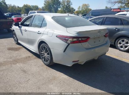 2022 TOYOTA CAMRY SE Gray  Gasoline 54DC4W1D1PS204371 photo #4