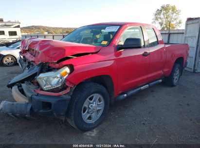 2014 TOYOTA TUNDRA SR 4.6L V8 Red  Gasoline 5TFUM5F12EX054059 photo #3