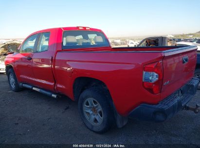 2014 TOYOTA TUNDRA SR 4.6L V8 Red  Gasoline 5TFUM5F12EX054059 photo #4