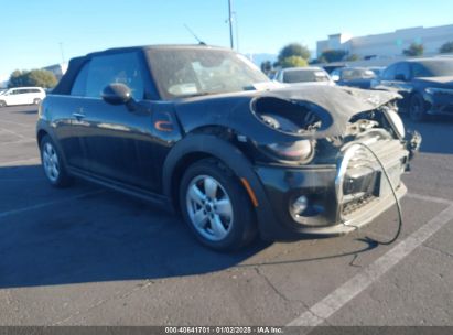 2019 MINI CONVERTIBLE COOPER Black  Gasoline WMWWG5C51K3H07538 photo #1