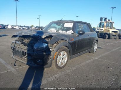 2019 MINI CONVERTIBLE COOPER Black  Gasoline WMWWG5C51K3H07538 photo #3