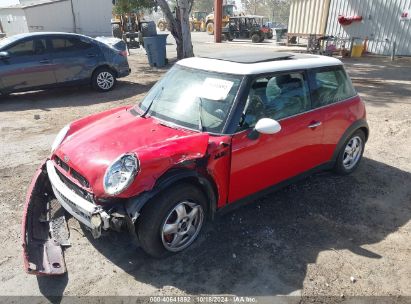 2004 MINI COOPER Red  Gasoline WMWRC33484TC56096 photo #3