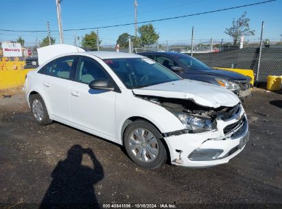 2016 CHEVROLET CRUZE LIMITED LS AUTO White  Gasoline 1G1PC5SG2G7150358 photo #1