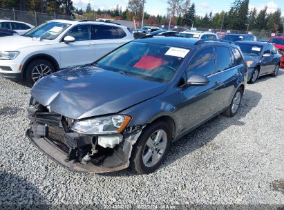 2015 VOLKSWAGEN GOLF SPORTWAGEN TDI S 4-DOOR Gray  Diesel 3VWCA7AU1FM506704 photo #3