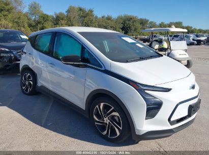 2023 CHEVROLET BOLT EV FWD 2LT White  Electric 1G1FX6S02P4182172 photo #1