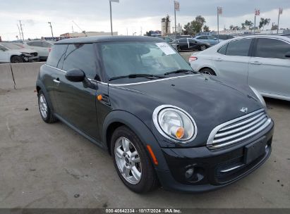 2013 MINI HARDTOP COOPER Black  Gasoline WMWSU3C5XDT689830 photo #1