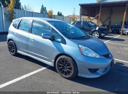 2011 HONDA FIT SPORT Silver  Gasoline JHMGE8H53BC019205 photo #1