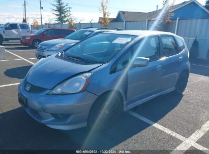 2011 HONDA FIT SPORT Silver  Gasoline JHMGE8H53BC019205 photo #3