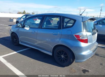 2011 HONDA FIT SPORT Silver  Gasoline JHMGE8H53BC019205 photo #4