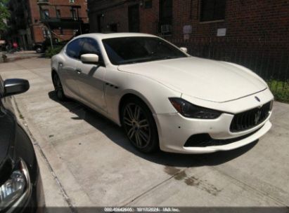 2015 MASERATI GHIBLI S Q4 White  Gasoline ZAM57RTA4F1134096 photo #1