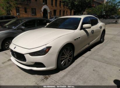 2015 MASERATI GHIBLI S Q4 White  Gasoline ZAM57RTA4F1134096 photo #3