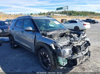 2023 CHEVROLET TRAILBLAZER FWD LT Gray  Gasoline KL79MPSLXPB042246 photo #1