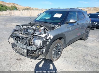 2023 CHEVROLET TRAILBLAZER FWD LT Gray  Gasoline KL79MPSLXPB042246 photo #3