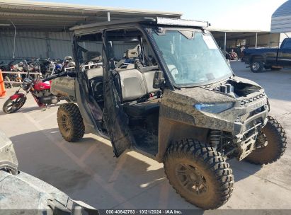 2019 POLARIS RANGER CREW XP 1000 EPS Black  Gasoline 4XARSE993K8529969 photo #1