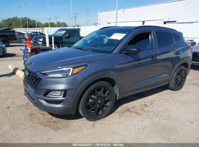 2019 HYUNDAI TUCSON NIGHT Black  Gasoline KM8J33AL4KU020104 photo #3