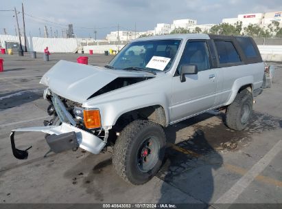 1988 TOYOTA 4RUNNER VN66 SR5 Silver  Gasoline JT3VN66W3J0020691 photo #3