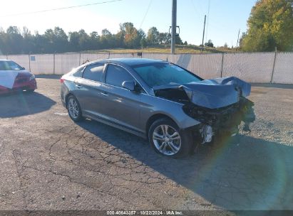 2018 HYUNDAI SONATA LIMITED Gray  Gasoline 5NPE34AF4JH641275 photo #1