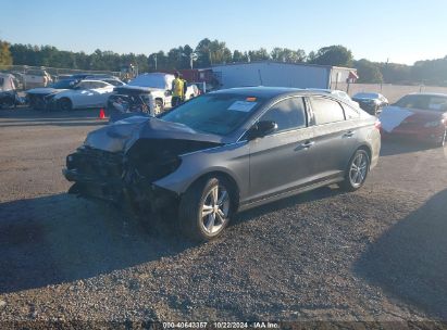 2018 HYUNDAI SONATA LIMITED Gray  Gasoline 5NPE34AF4JH641275 photo #3