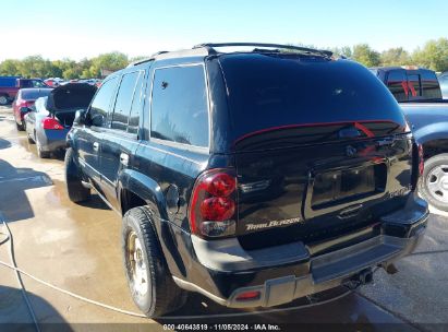 2003 CHEVROLET TRAILBLAZER LT Black  Gasoline 1GNDS13S532241728 photo #4