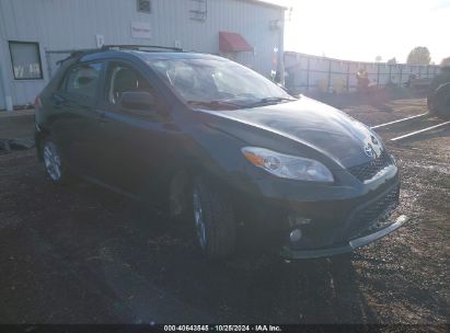 2012 TOYOTA MATRIX S Green  Gasoline 2T1LE4EE6CC022184 photo #1