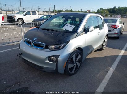 2014 BMW I3 BASE W/RANGE EXTENDER Silver  Hybrid WBY1Z4C50EVX62696 photo #3