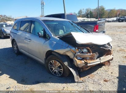 2012 HONDA ODYSSEY EX Silver  Gasoline 5FNRL5H41CB039432 photo #1