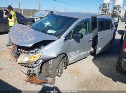 2012 HONDA ODYSSEY EX Silver  Gasoline 5FNRL5H41CB039432 photo #3