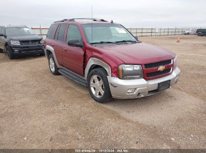 2008 CHEVROLET TRAILBLAZER LT Red  Gasoline 1GNDT13S582237361 photo #1