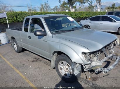 2002 TOYOTA TACOMA Silver  Gasoline 5TEVL52NX2Z029978 photo #1