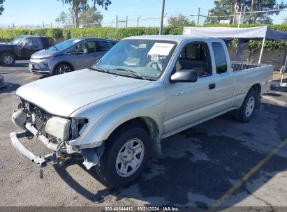 2002 TOYOTA TACOMA Silver  Gasoline 5TEVL52NX2Z029978 photo #3