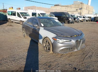 2017 ALFA ROMEO GIULIA AWD Gray  Gasoline ZARFAEDN2H7540856 photo #1