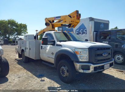 2015 FORD F-450 CHASSIS XL White  Diesel 1FDTF4HT8FEA21543 photo #3