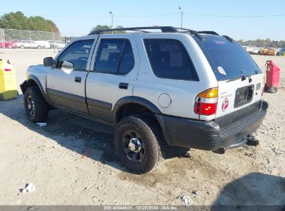 1999 ISUZU RODEO LS/LSE/S 3.2L Silver  Gasoline 4S2CK58W0X4336218 photo #4