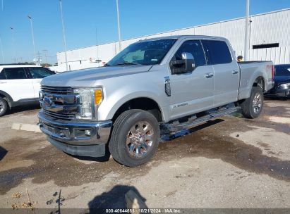 2017 FORD F-250 LARIAT Silver crew pic diesel 1FT7W2BT2HEC29908 photo #3