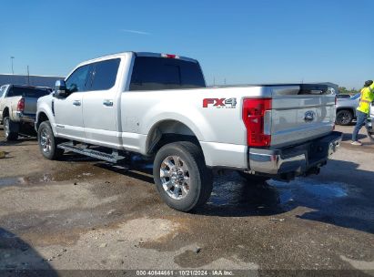 2017 FORD F-250 LARIAT Silver crew pic diesel 1FT7W2BT2HEC29908 photo #4