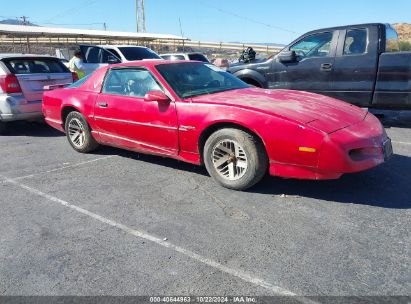 1992 PONTIAC FIREBIRD FORMULA Red  Gasoline 1G2FS23E9NL208654 photo #1