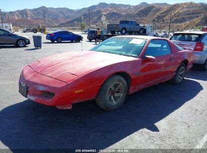 1992 PONTIAC FIREBIRD FORMULA Red  Gasoline 1G2FS23E9NL208654 photo #3