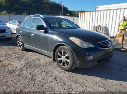 2008 INFINITI EX35 JOURNEY Black  Gasoline JNKAJ09F78M358627 photo #1